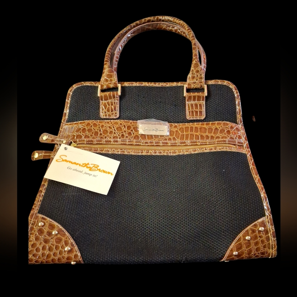 Samantha Brown Large Weekender Carry On Travel Bag NWT